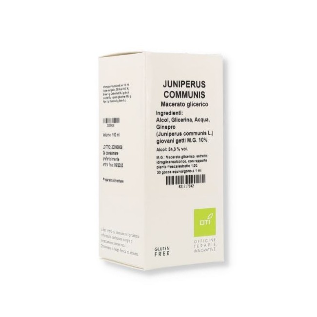 Oti Juniperus Communis Macerato Glicerico 10% Gocce 100ml