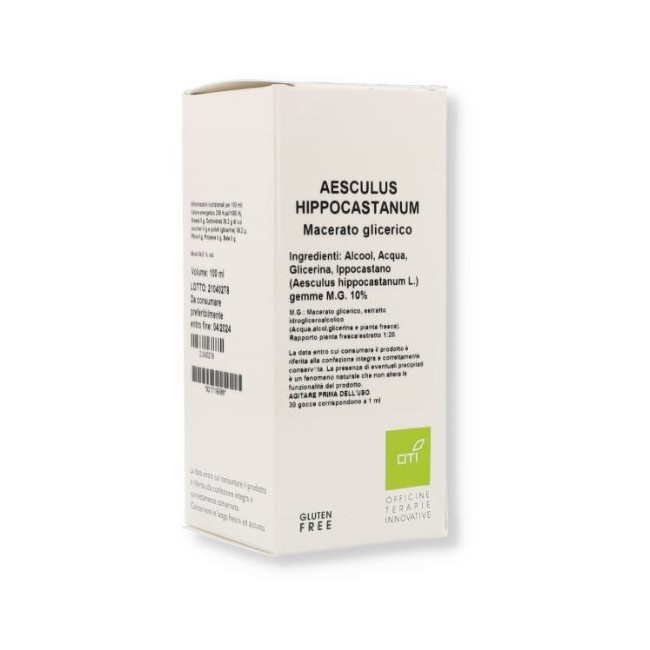 Oti Aesculus Hippocastanum Macerato Glicerico 10% Gocce 100ml Oti Aesculus Hippocastanum Macerato Glicerico 10% Gocce 100ml