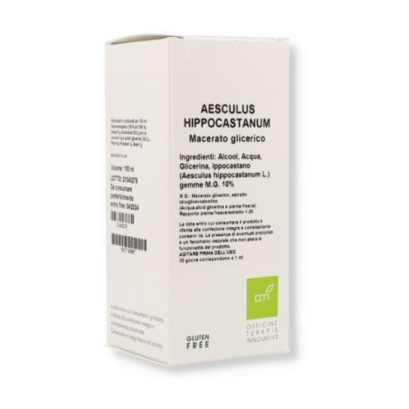 Oti Aesculus Hippocastanum Macerato Glicerico 10% Gocce 100ml Oti Aesculus Hippocastanum Macerato Glicerico 10% Gocce 100ml