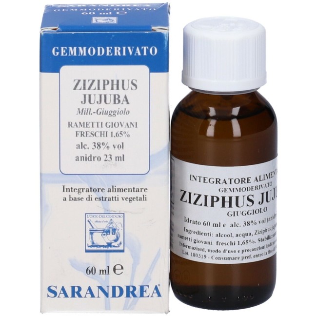 Sarandrea Marco &c. Ziziphus Jujuba 60 Ml Macerato Glicerico Sarandrea Marco &c. Ziziphus Jujuba 60 Ml Macerato Glicerico