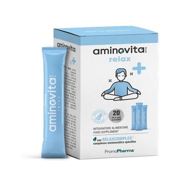 Promopharma Aminovita Plus Relax 20 Stick Da 2 G