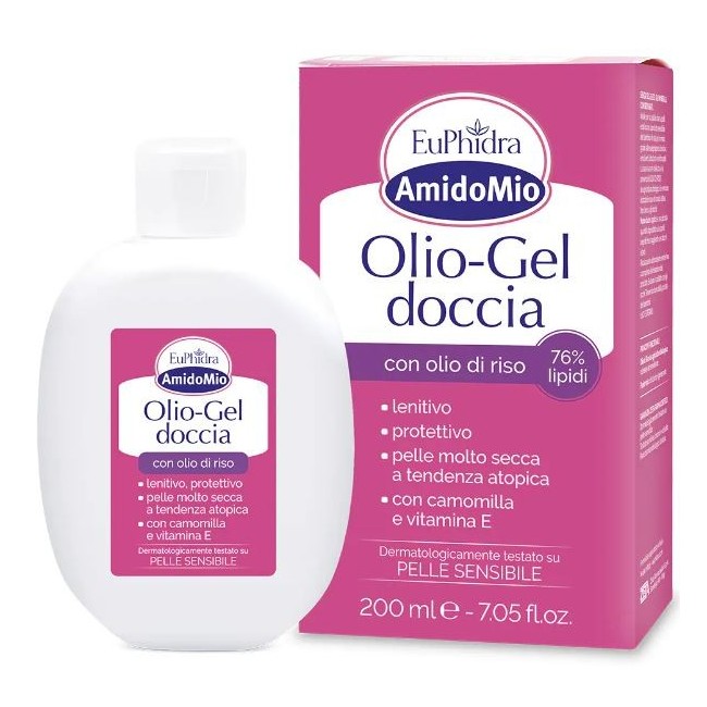 Euphidra Amidomio Doccia Olio Di Riso 200 Ml Euphidra Amidomio Doccia Olio Di Riso 200 Ml