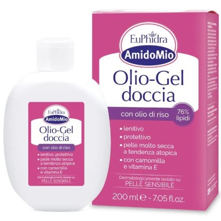 Euphidra Amidomio Doccia Olio Di Riso 200 Ml