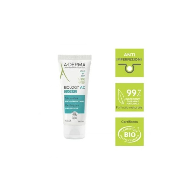 Aderma Biology Ac Global Trattamento Opacizzante Anti Imperfezioni 40 Ml Aderma Biology Ac Global Trattamento Opacizzante Anti Imperfezioni 40 Ml