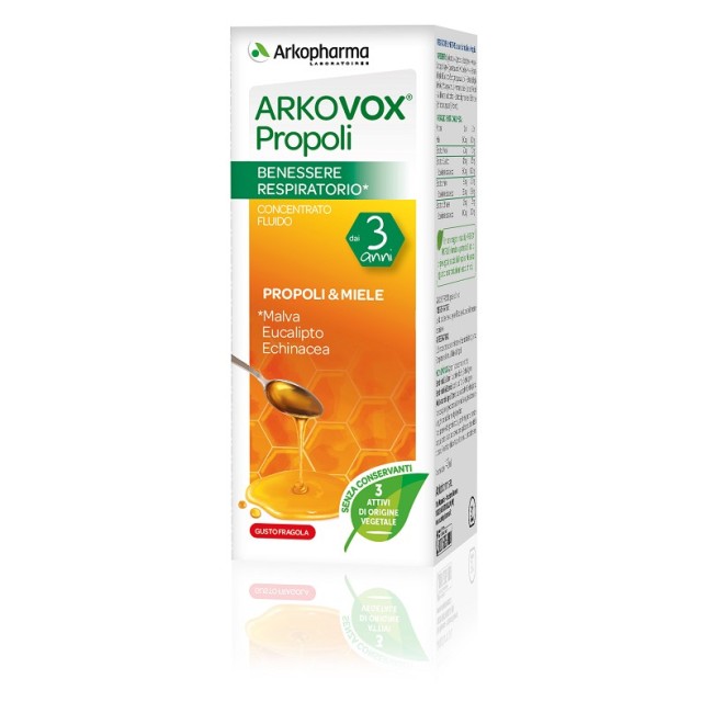 Arkovox Propoli Concentrato Fluido Arkovox Propoli Concentrato Fluido