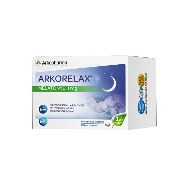Arkofarm Arkorelax Melatonyl 120 Compresse Arkofarm Arkorelax Melatonyl 120 Compresse