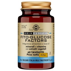 Solgar Fitoglucose Factors 60 Tavolette integratore per la glicemia