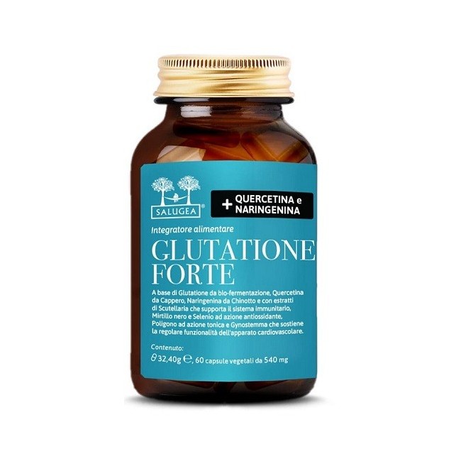 Salugea Glutatione Forte integratore 60 Capsule Salugea Glutatione Forte integratore 60 Capsule