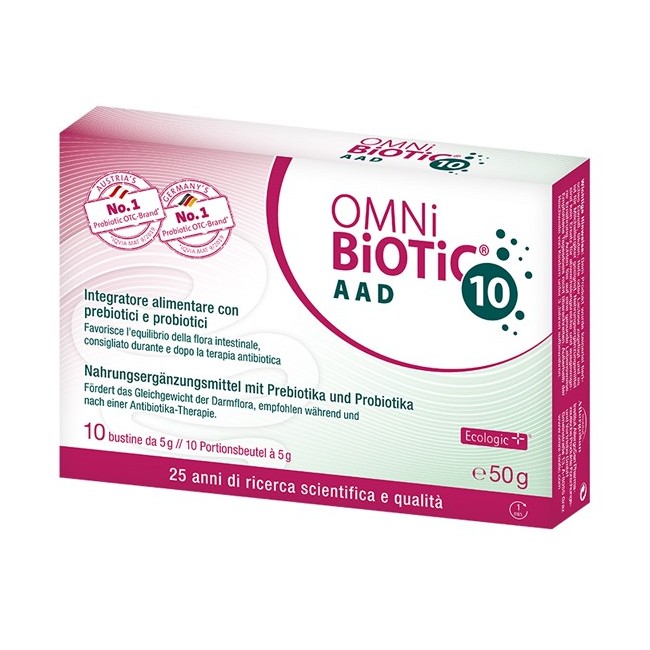 Institut Allergosan Gmbh Omni Biotic 10 Aad 10 Bustine Da 5 G