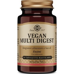 Solgar Vegan Multi Digest 50 Tavolette Masticabili