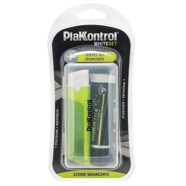 Ideco Plakkontrol White Set Travel Kit 1 pezzo Ideco Plakkontrol White Set Travel Kit 1 pezzo