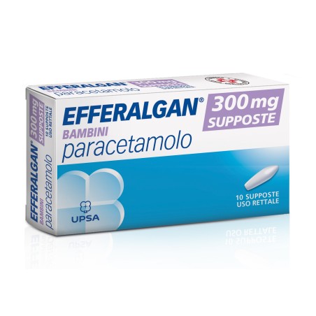 Upsa Italy Efferalgan Lattanti 10 Supposte 300 mg Upsa Italy Efferalgan Lattanti 10 Supposte 300 mg