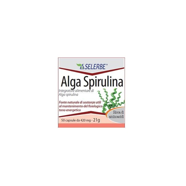 Biodue Spirulina Alga Estratto Secco Titolato 50 Capsule