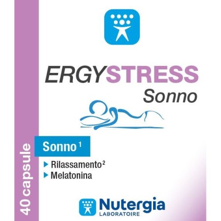 Laboratoire Nutergia Ergystress Sonno 40 Capsule Laboratoire Nutergia Ergystress Sonno 40 Capsule
