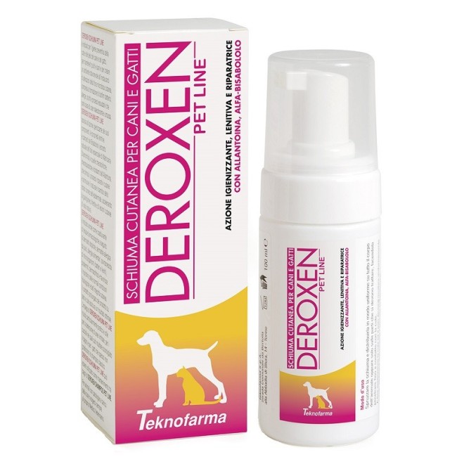 Teknofarma Deroxen Pet Line Schiuma 100 Ml Teknofarma Deroxen Pet Line Schiuma 100 Ml