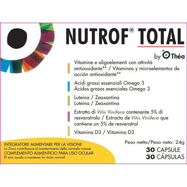 Farmed Nutrof Total integratore 30 Capsule Farmed Nutrof Total integratore 30 Capsule