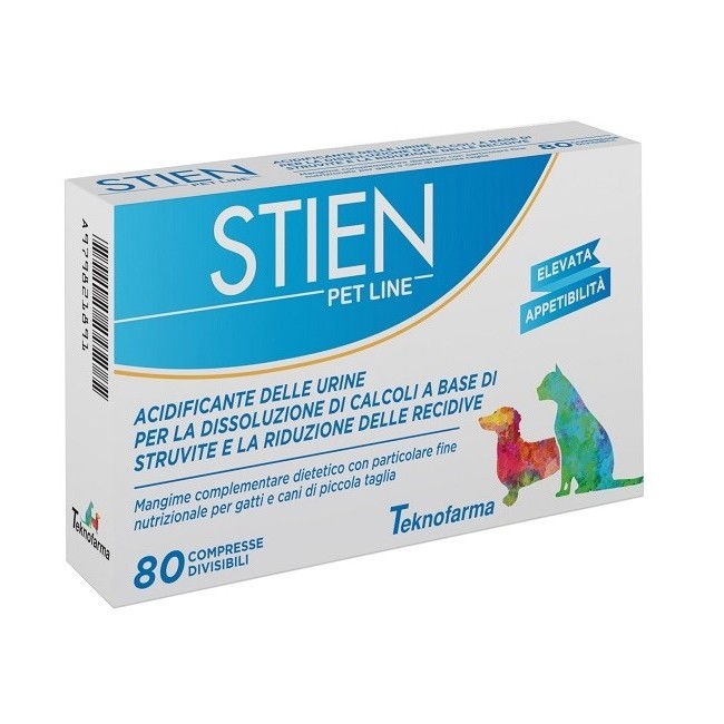 Teknofarma Stien Pet Line Gatti/cani Piccola Taglia 80 Compresse Teknofarma Stien Pet Line Gatti/cani Piccola Taglia 80 Compresse
