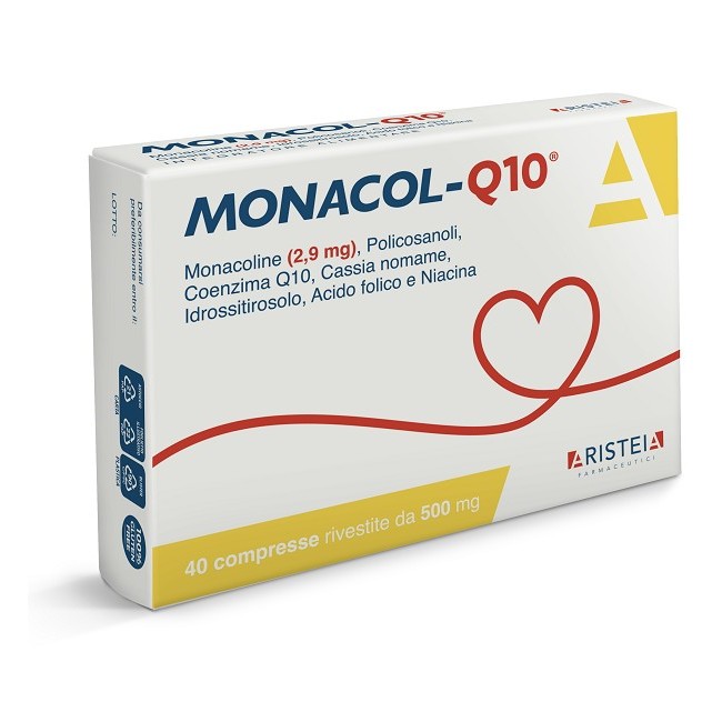 Aristeia Farmaceutici Monacol Q10 40 Compresse