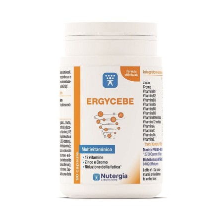 Laboratoire Nutergia Ergycebe integratore 90 Capsule