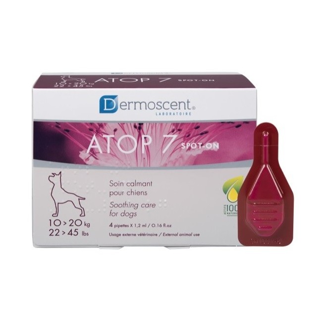 Ldca Atop 7 Spot-on Dogs&cats 10-20 Kg 4 Pipette X 1,2 Ml Ldca Atop 7 Spot-on Dogs&cats 10-20 Kg 4 Pipette X 1,2 Ml