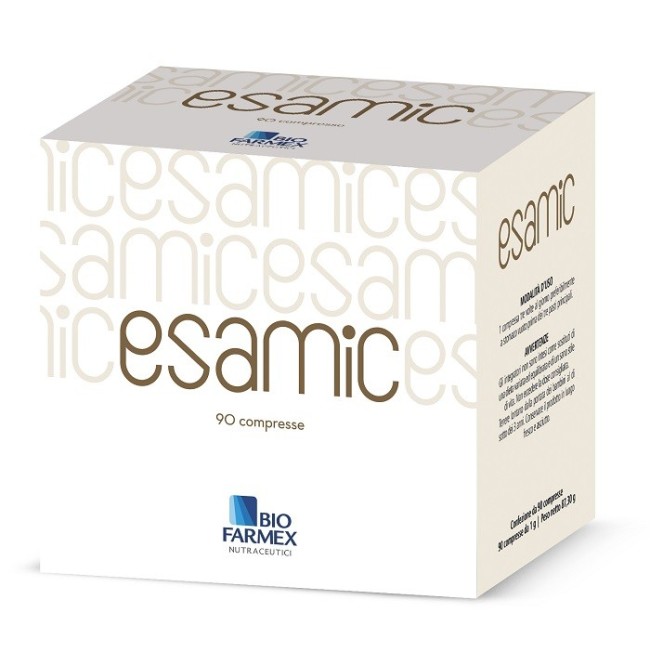 Biofarmex Esamic 90 Compresse di funghi medicinali Biofarmex Esamic 90 Compresse di funghi medicinali