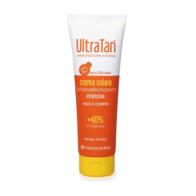 Farmaderbe Ultra tan crema superabbronzante 125ml Farmaderbe Ultra tan crema superabbronzante 125ml