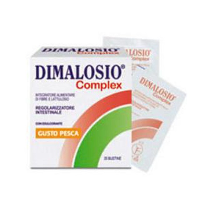 Dimalosio Complex 20 bustine integratore regolarizzatore intestinale Dimalosio Complex 20 bustine integratore regolarizzatore intestinale