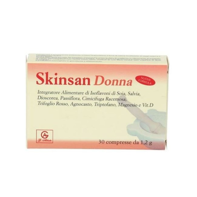 Skinsan donna integratore 30 compresse 1,2 g Skinsan donna integratore 30 compresse 1,2 g
