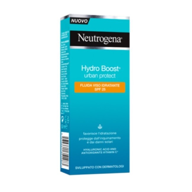 Neutrogena Hydra boost urban protect crema fluida viso SPF 25 50ml Neutrogena Hydra boost urban protect crema fluida viso SPF 25 50ml