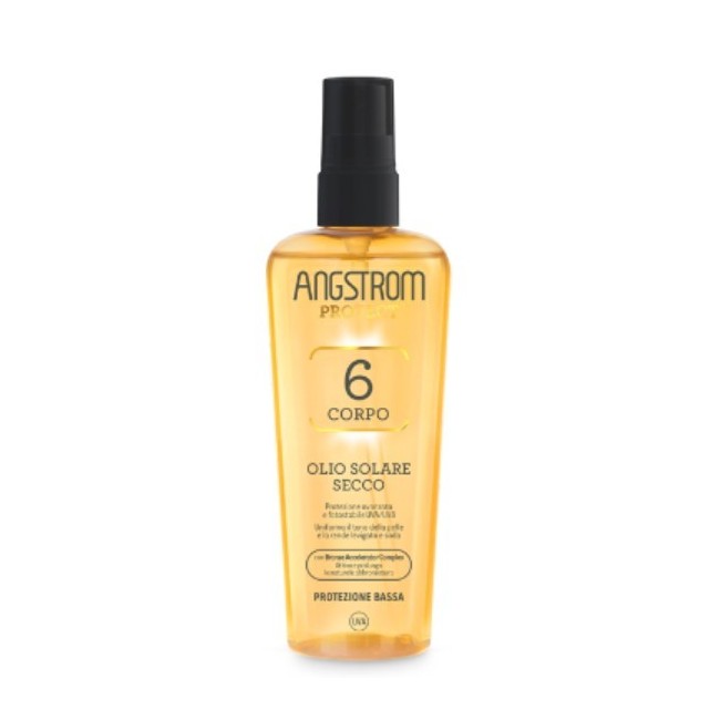 Angstrom olio secco protezione solare spf6 150 ml Angstrom olio secco protezione solare spf6 150 ml