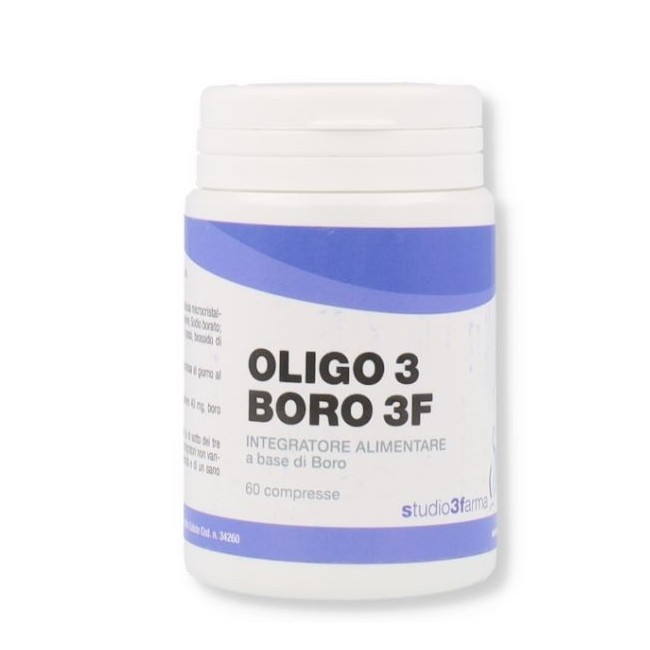 Oligo 3 boro 3f 60 compresse integratore alimentare