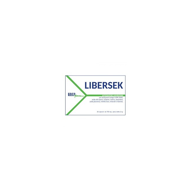 Liberpharma Libersek 30 capsule integratore alimentare Liberpharma Libersek 30 capsule integratore alimentare