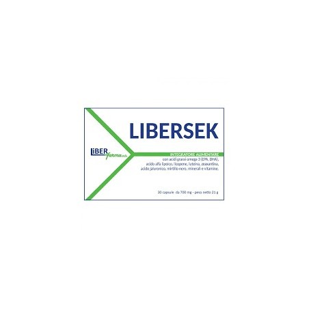 Liberpharma Libersek 30 capsule integratore alimentare Liberpharma Libersek 30 capsule integratore alimentare