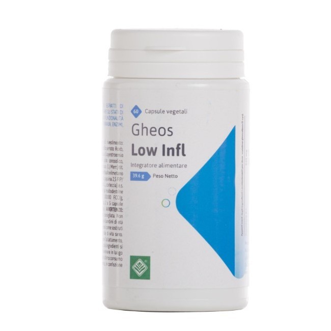 Gheos low infl 60 capsule integratore alimentare da 600 mg Gheos low infl 60 capsule integratore alimentare da 600 mg
