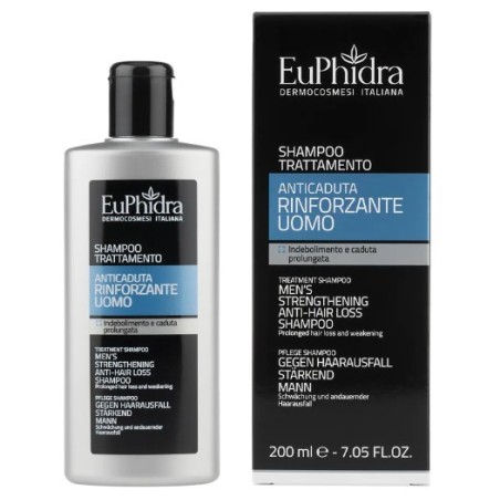 Euphidra Shampoo Anticaduta Rinforzante Uomo 200 ml Euphidra Shampoo Anticaduta Rinforzante Uomo 200 ml