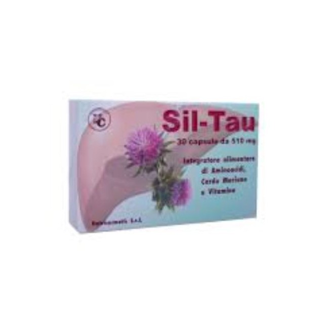 Pharma sas Siltau 30 capsule 510 mg integratore alimentare Pharma sas Siltau 30 capsule 510 mg integratore alimentare