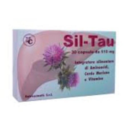 Pharma sas Siltau 30 capsule 510 mg integratore alimentare Pharma sas Siltau 30 capsule 510 mg integratore alimentare