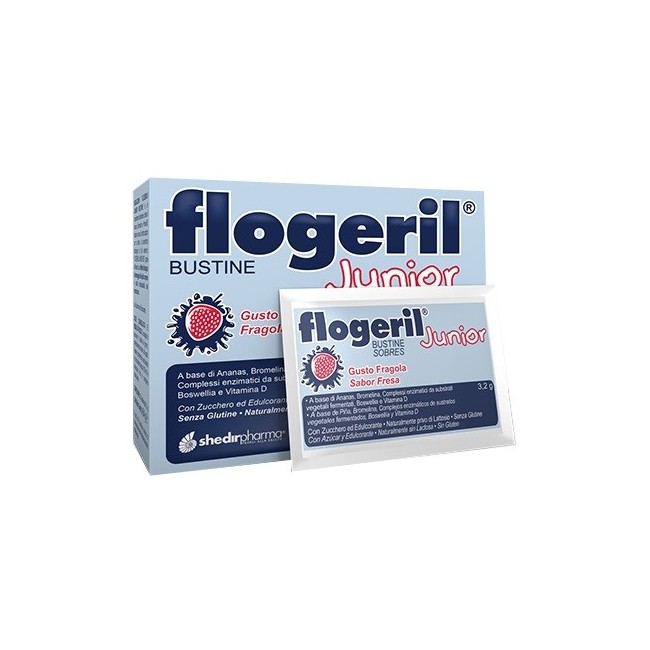 Flogeril Junior Fragola 20 Buste Flogeril Junior Fragola 20 Buste