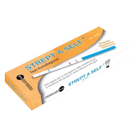 Ferrari test autodiagnostico streptococco A rapido 1 pezzo Ferrari test autodiagnostico streptococco A rapido 1 pezzo