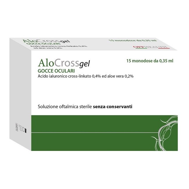 Offhealth Alocrossgel Soluzione Oftalmica 15 Monodose Da 0,35 Ml