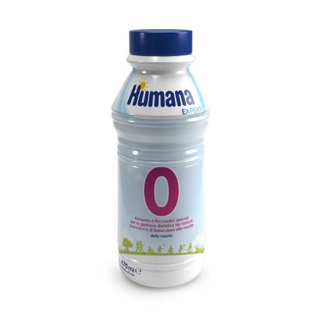 Humana Italia Humana 0 Expert latte liquido Bottiglia 470 Ml Humana Italia Humana 0 Expert latte liquido Bottiglia 470 Ml