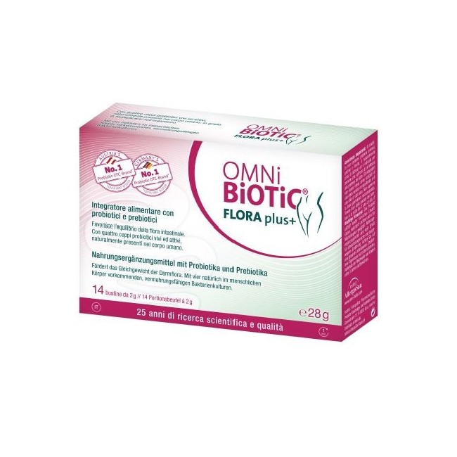 Institut Allergosan Gmbh Omni Biotic Flora Plus+ 14 Bustine Da 2 G Institut Allergosan Gmbh Omni Biotic Flora Plus+ 14 Bustine Da 2 G