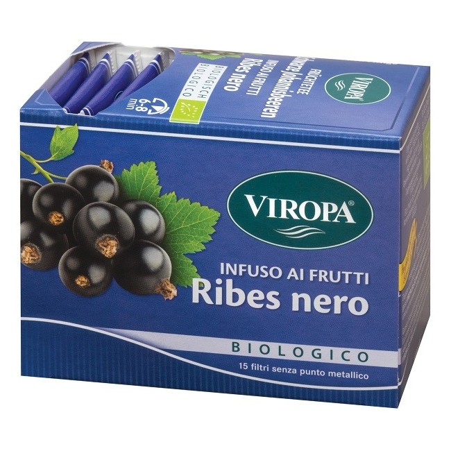 Viropa Ribes Nero Bio infuso 15 Bustine