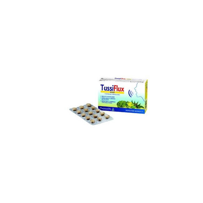 Pharmalife Research Tussiflux Voce 30 Compresse Orosolubili Pharmalife Research Tussiflux Voce 30 Compresse Orosolubili