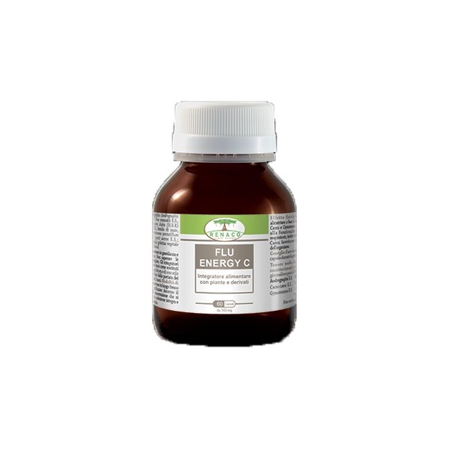 Renaco Italia Flu Energy C integratore 60 Capsule