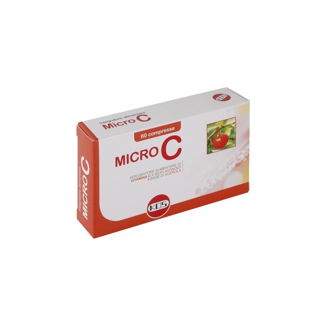 Kos Micro C 60 Compresse di vitamine e bioflavonoidi Kos Micro C 60 Compresse di vitamine e bioflavonoidi