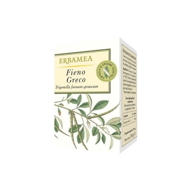 Erbamea Fieno Greco integratore 50 Opercoli Erbamea Fieno Greco integratore 50 Opercoli