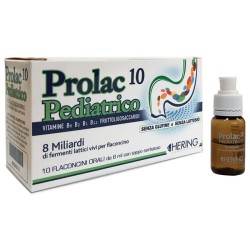 Hering Prolac10 Pediatrico Fermenti Lattici 10 Flaconcini 8 Ml
