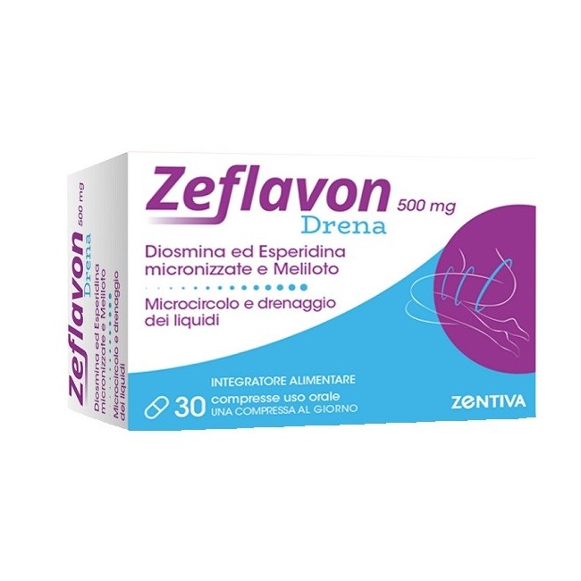 Zentiva Italia Zeflavon Drena 30 Compresse Zentiva Italia Zeflavon Drena 30 Compresse