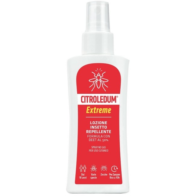 Named Citroledum Lozione Spray Extreme Deet 50% 100 Ml Named Citroledum Lozione Spray Extreme Deet 50% 100 Ml